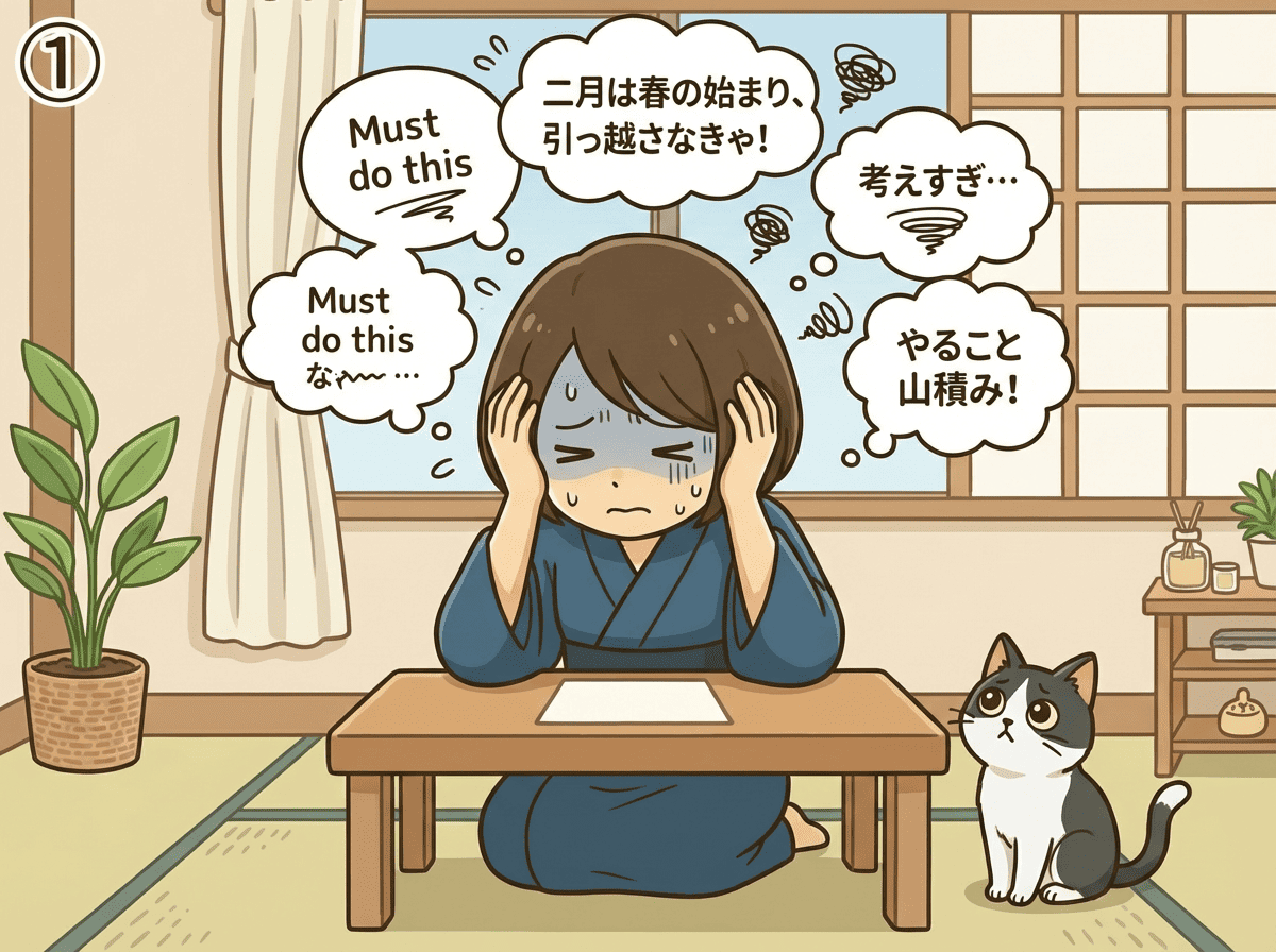 やること多いし考えることもいっぱい