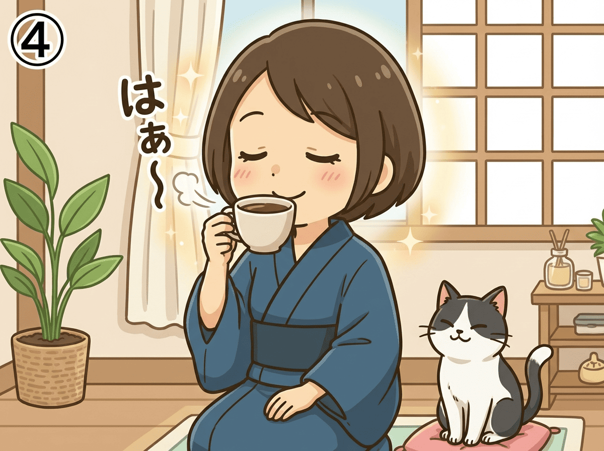 体が喜んでいる