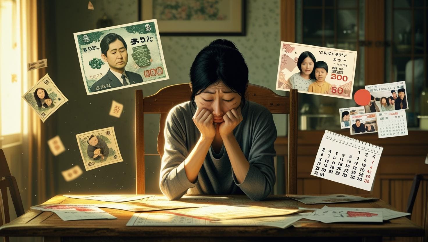 悩みを抱える女性