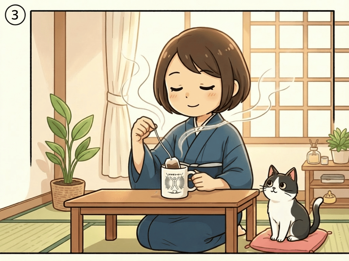 カラダコーヒーを入れる